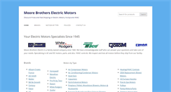 Desktop Screenshot of moorebrotherselectric.com