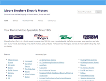 Tablet Screenshot of moorebrotherselectric.com